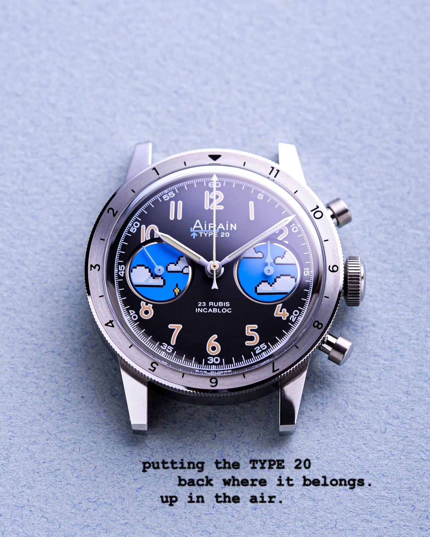 Airain Type 20 'UP IN THE AIR' – Flyback-Chronograph (Limited 88)