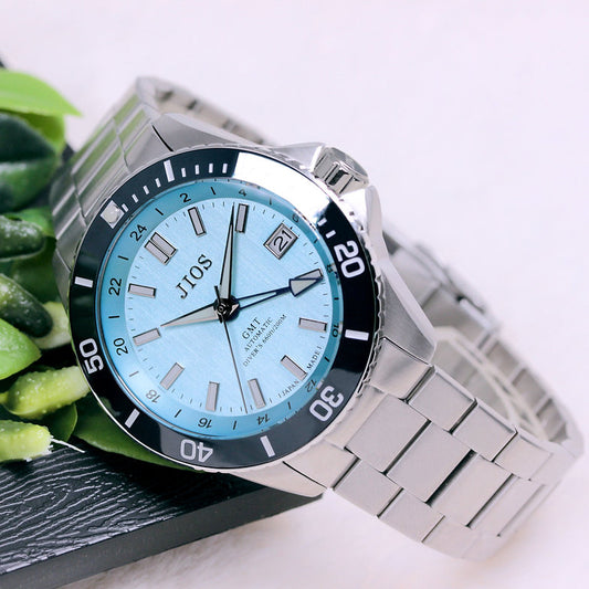 JIOS GMT Diver's 104 Lake Biwa Blue