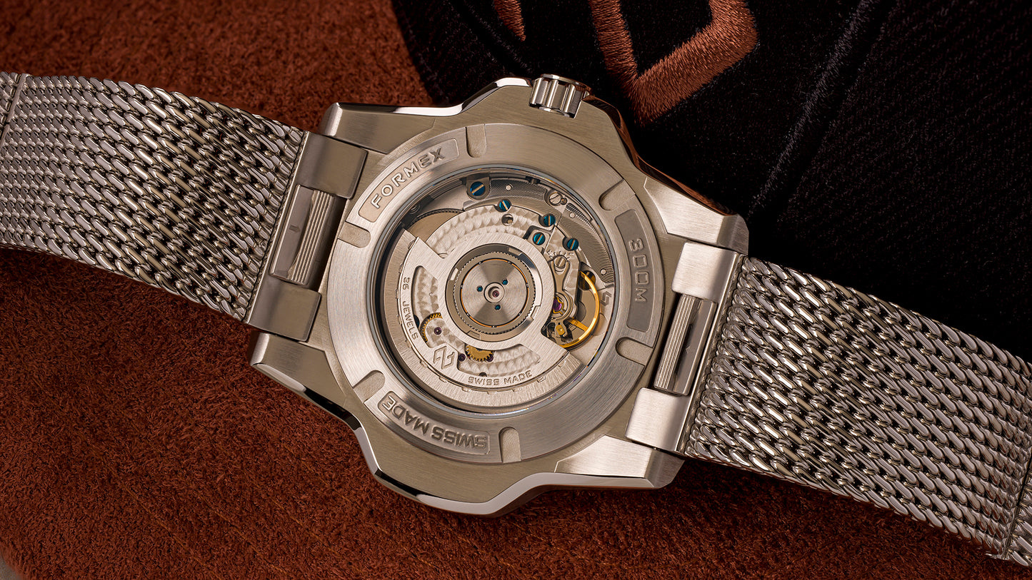 Formex Reef GMT Sichtboden mit Skelettrotor