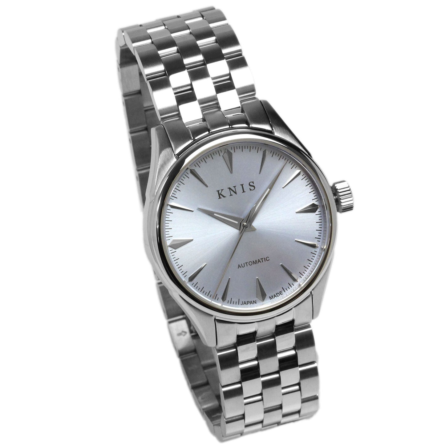 KNIS Automatic Sunray Dial Ice Blue 38 mm