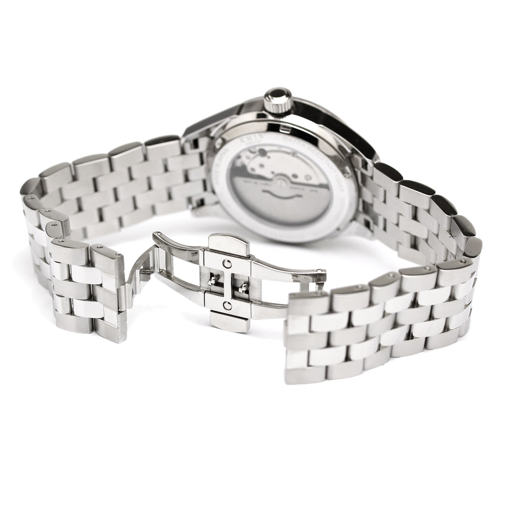 KNIS Automatic Retro Modern Super Luminova Black Modern 38 mm