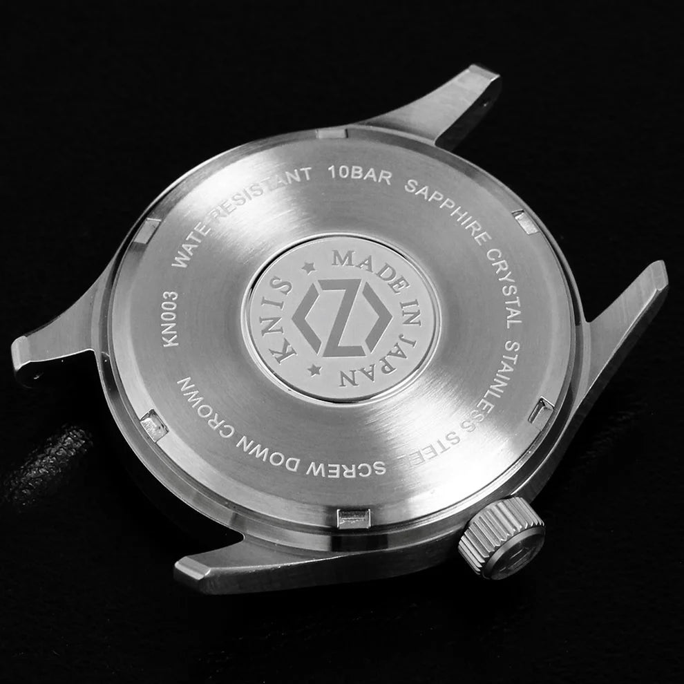 KNIS Retro Military Black Dial 38mm