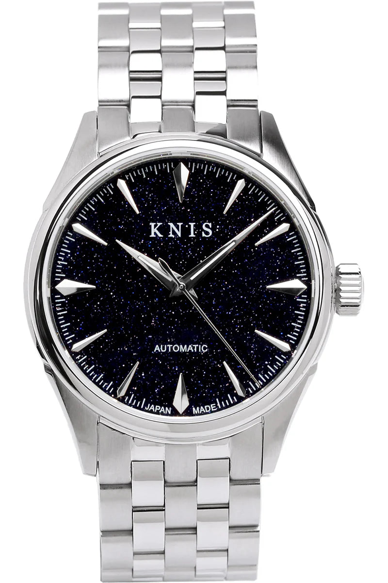 KNIS Automatic Aventurine Silver Dial 38 mm