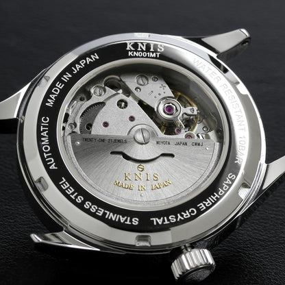 KNIS Automatic Sunray Dial Deep Blue 38 mm