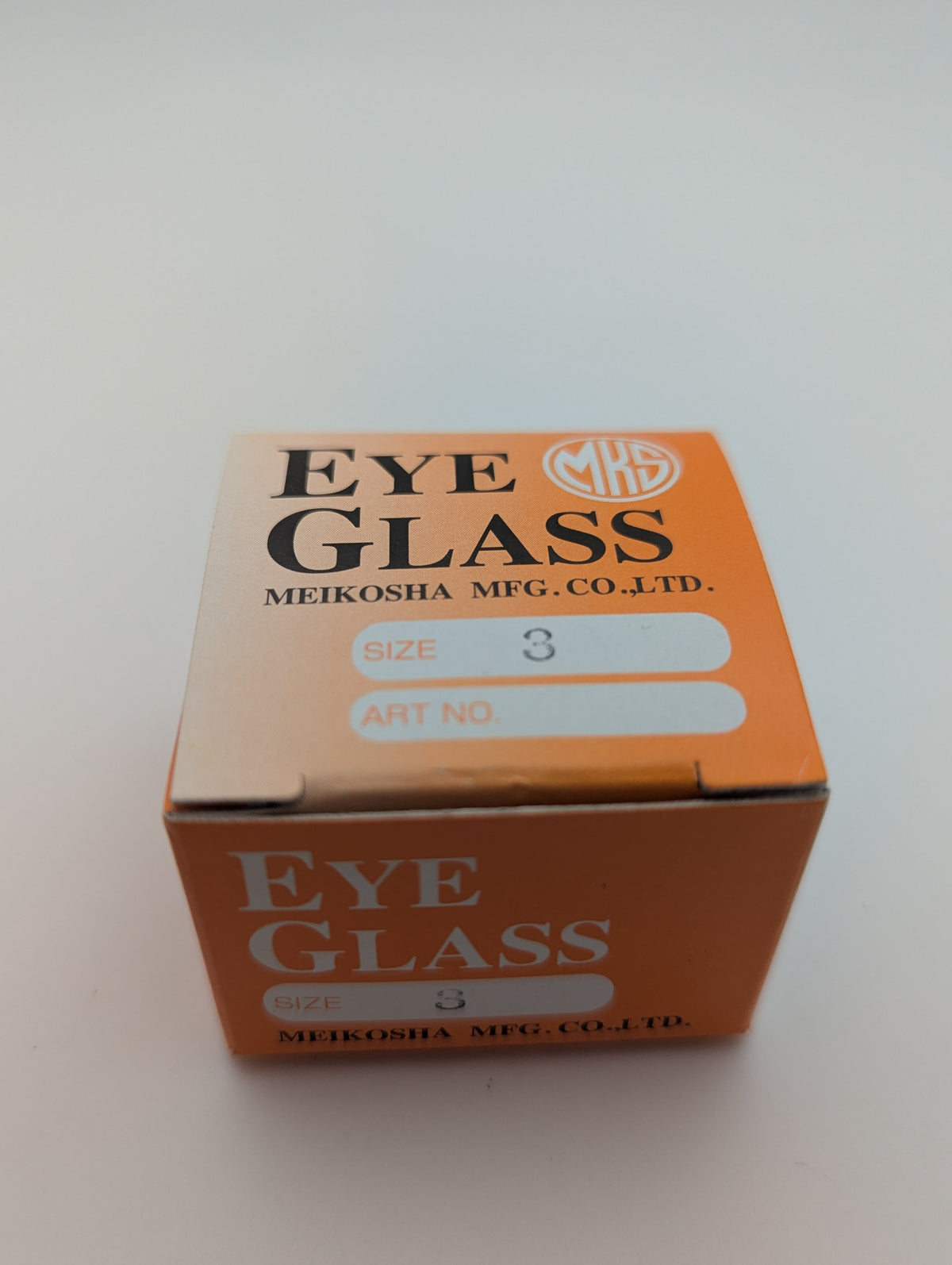 MKS 15710 Kizumi Watchmaker's Loupe No. 3.0 (approx. 4.4x) – Eyeglass Loupe for Overview and Case Work | Meikosha, Made in Japan