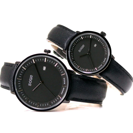Soue A Basics Schwarz x Schwarz x Schwarz, Herren/Damen, Größe 38 mm x 30 mm