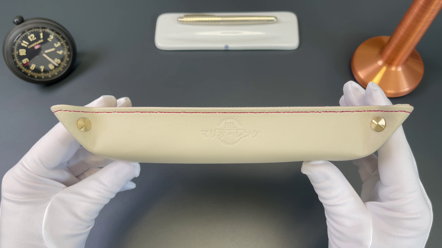 Exclusive watch and jewelry tray – Handmade unique pieces, model "Big Asanoha", 24 x 12