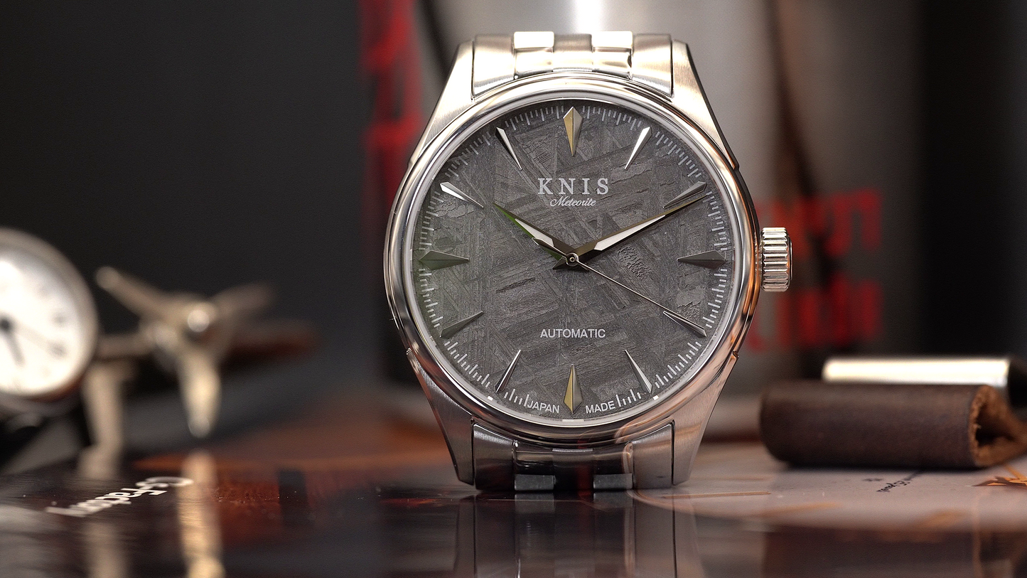 KNIS Automatik Meteorit Zifferblatt 38 mm