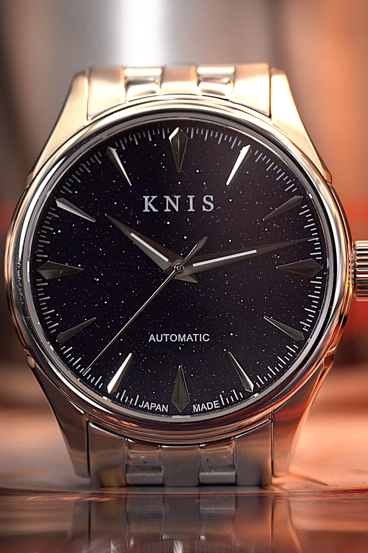KNIS Automatic Aventurine Silver Dial 38 mm