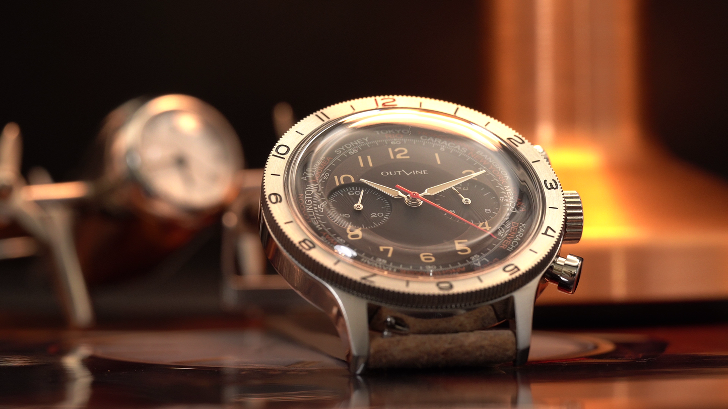 Outline Pilot Chrono 20 Cal.SEIKO VK64 - 42mm