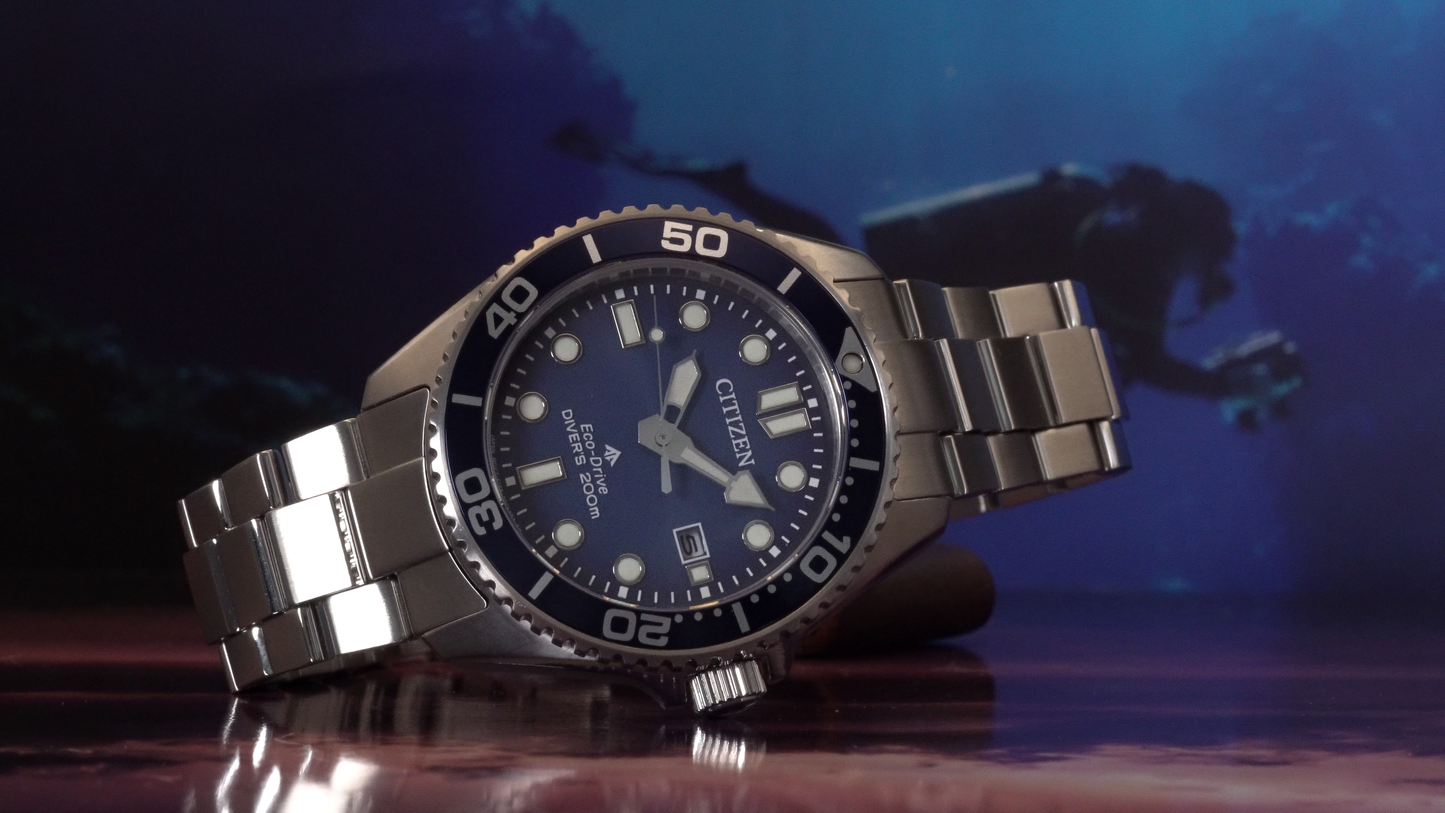 Citizen BN0260-54L – Einzelstück - Foto-Uhr in neuwertigen Zustand