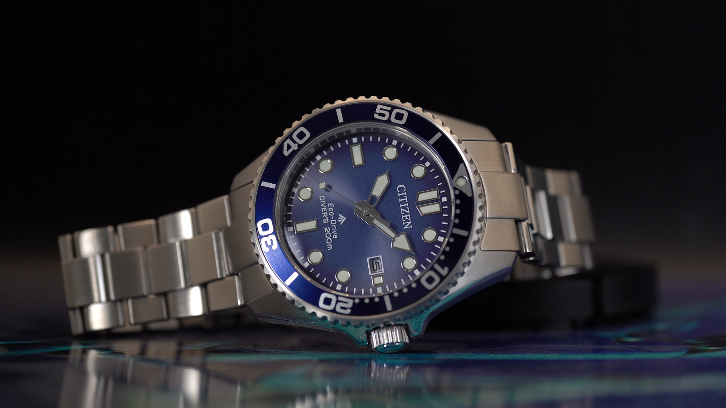 Citizen BN0260-54L – Einzelstück - Foto-Uhr in neuwertigen Zustand