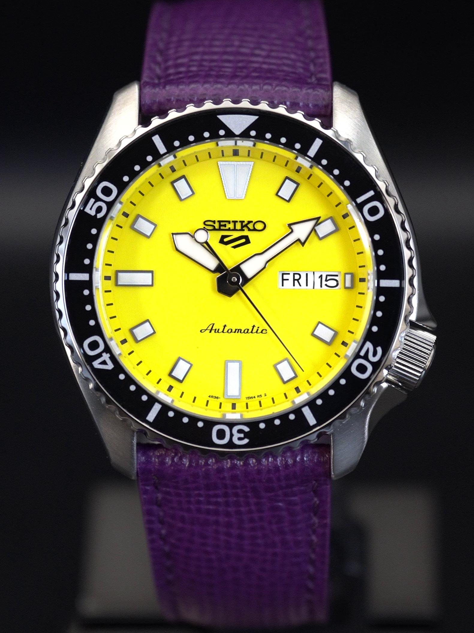soelsk様 Seiko 5 Sports SRPL87K1 “Murasaki Sun” – Japanese Microbrands