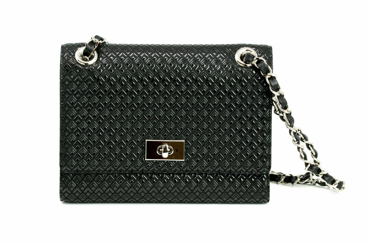 INDEN W Chain Shoulder „Diamond Frame“ – BK x BK