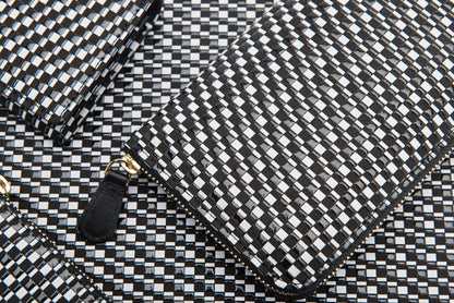 INDEN Long Wallet „Rippleal“ – BK x WH