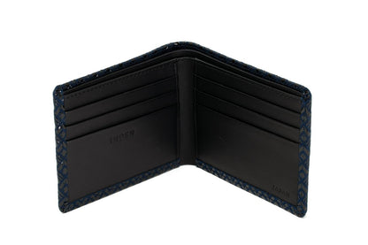 INDEN Men’s Folded Wallet „Diamond Frame“ – BK x NV