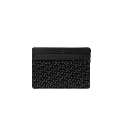 INDEN Card Case „Chevron-S“ – BK x BK