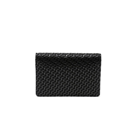 INDEN Business Card Case „Chevron-S“ – BK x BK