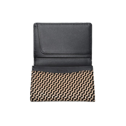 INDEN Business Card Case „Chevron-S“ – BK x IV