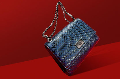 INDEN W Chain Shoulder „Diamond Frame“ – BK x NV