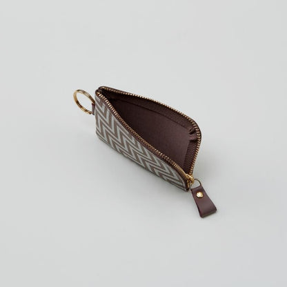INDEN Zipped Key Case „New Grecian“ – BR x WH