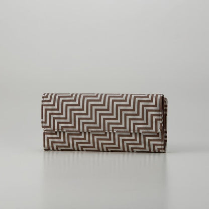 INDEN Long Wallet „New Grecian“ – BR x WH