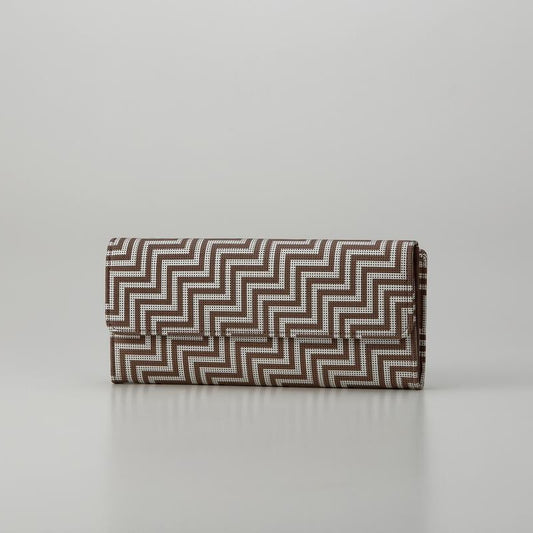 INDEN Long Wallet „New Grecian“ – BR x WH
