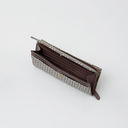 INDEN Long Wallet „New Grecian“ – BR x WH