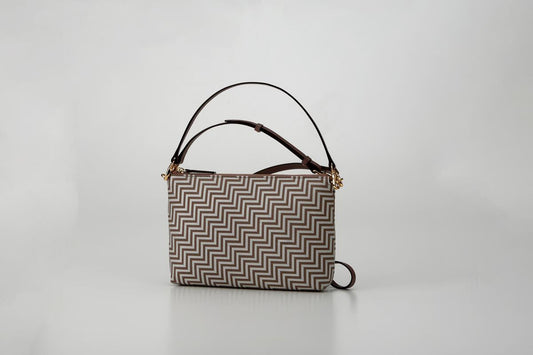 INDEN 2Way Bag „New Grecian“ – BR x WH