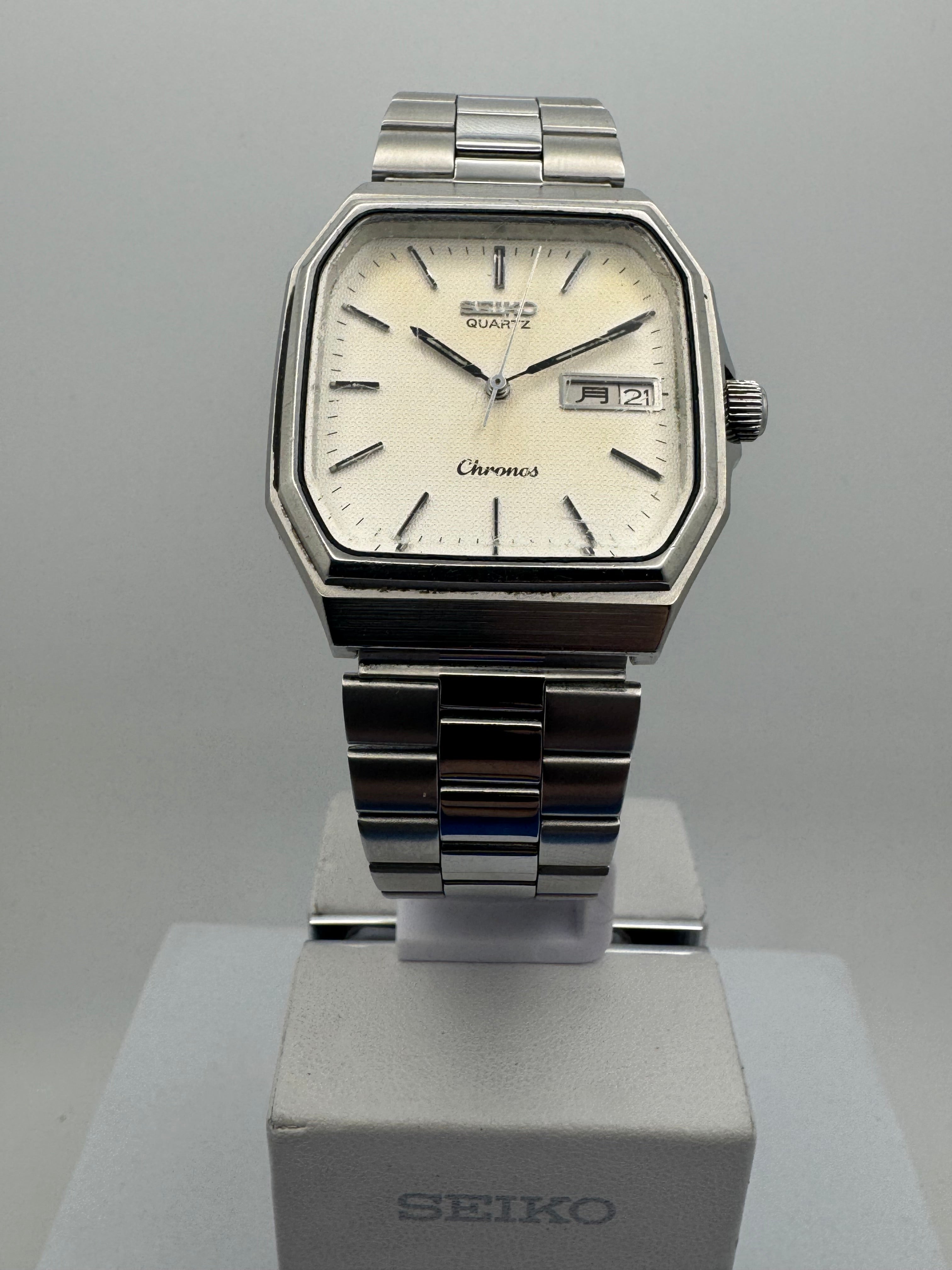SEIKO Chronos クロノス 7433-5010 クォーツ 腕時計 Seiko Quartz “Chronos” – Ref. 7433-5010 • Caliber 7433 (September