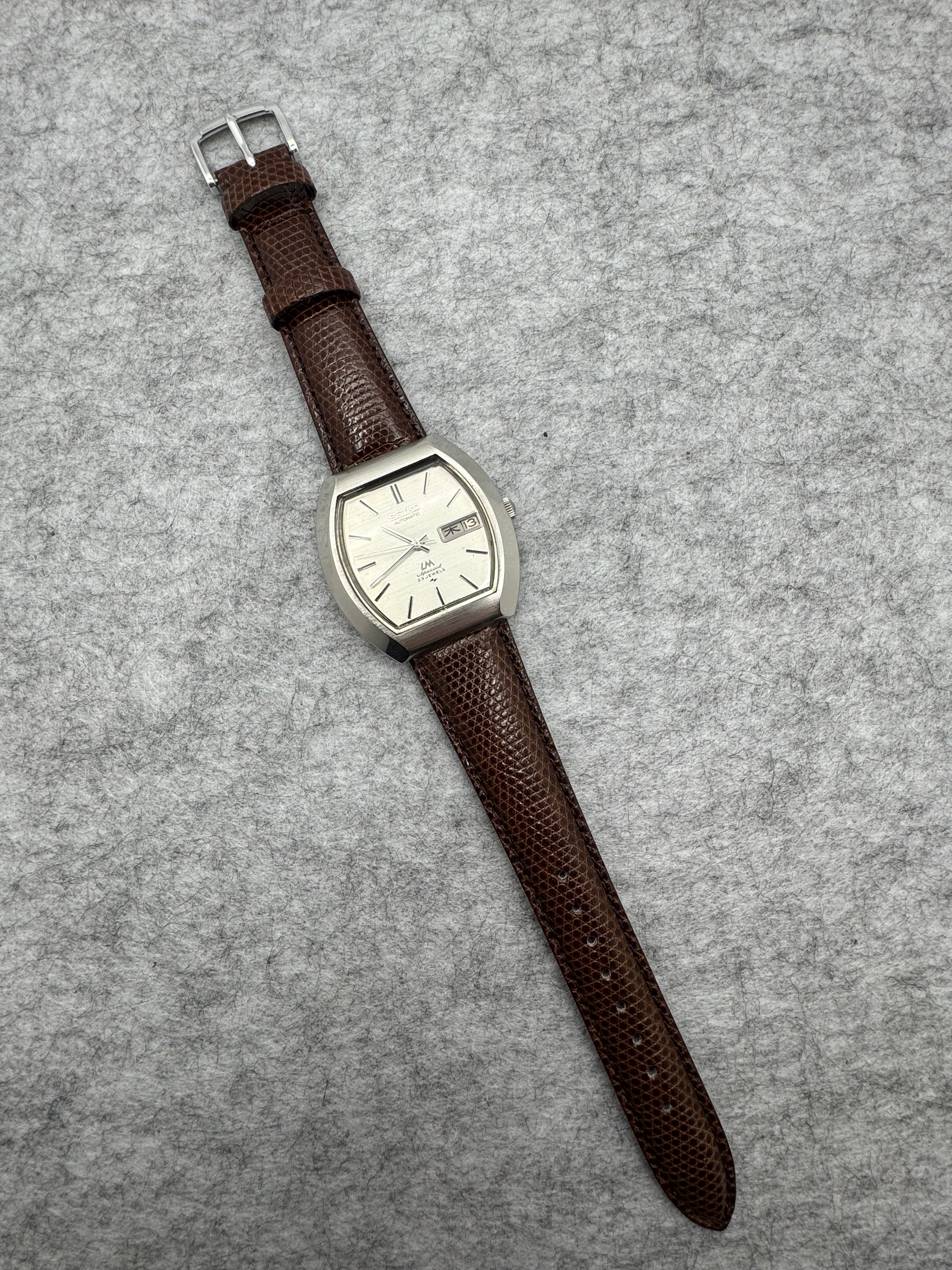 SEIKO LM セイコー ロードマチック5206-5000 23ジュエル Seiko LM Special 5206-5000 (March 1971) – Japanese Microbrands