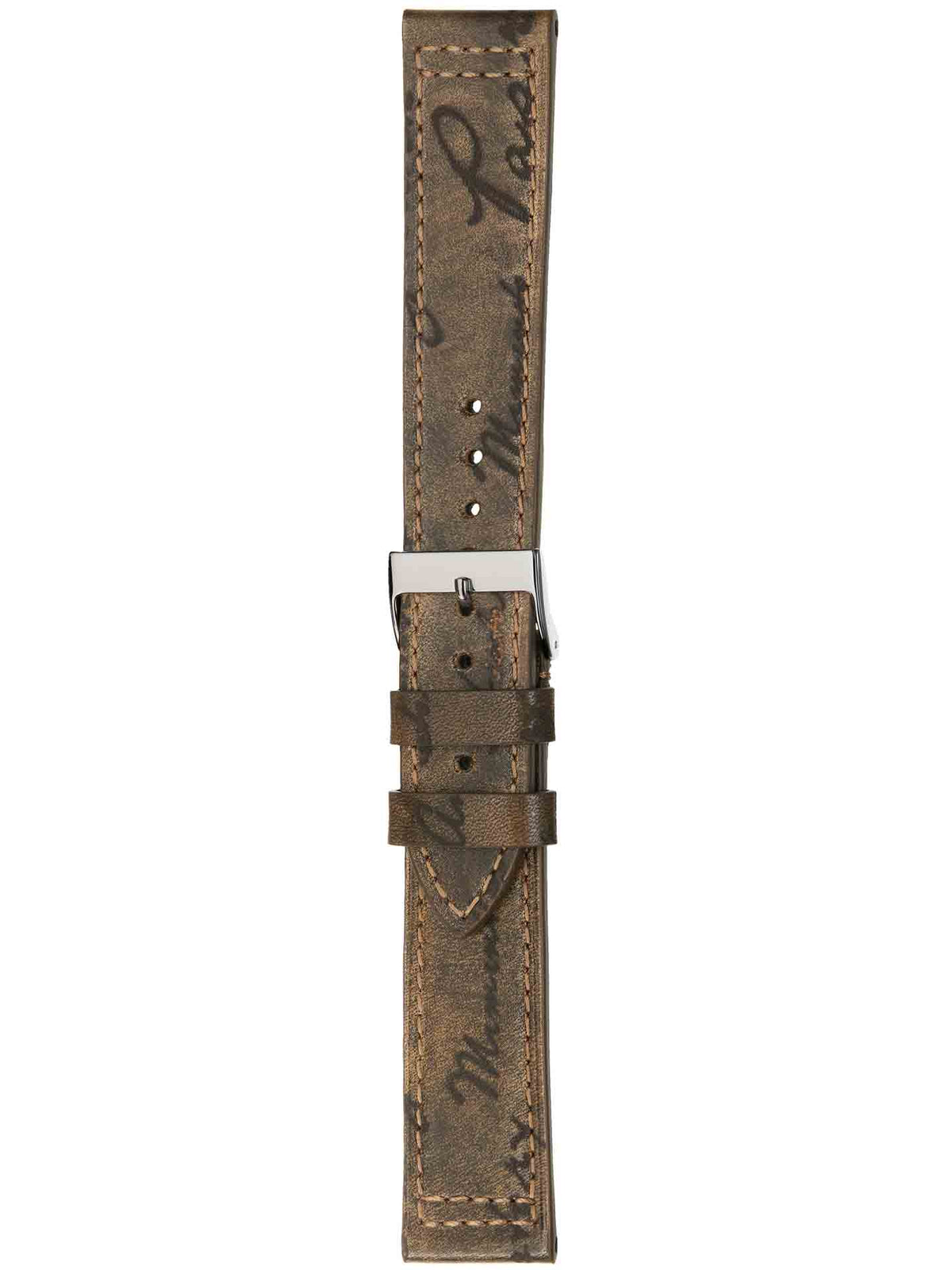 Herzog Latino Lederarmband Rostbraun
