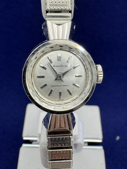 Seiko Solar ladies wristwatch (Ref. 57-010, July 1965)