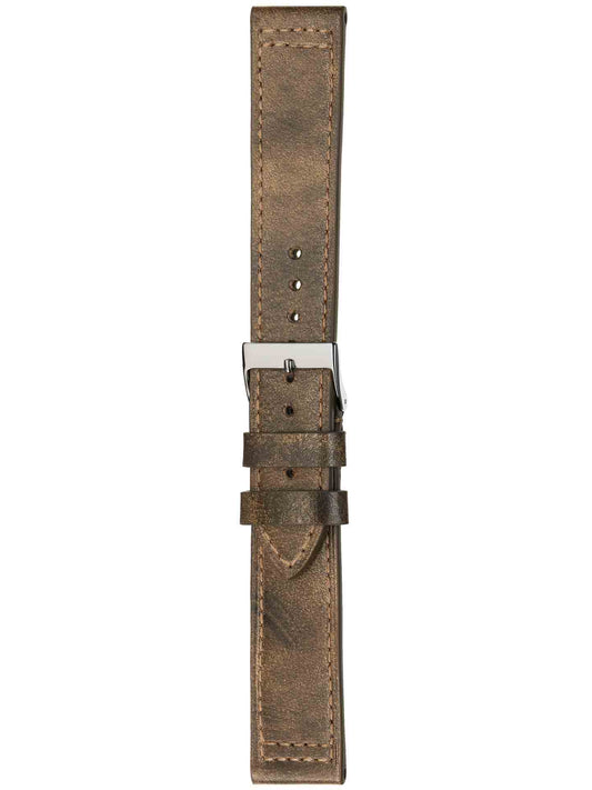 Herzog Italia Lederarmband Rostbraun