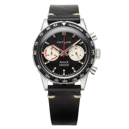 OUTLINE Chronographe à 2 compteurs Série IV « Panda inversé »