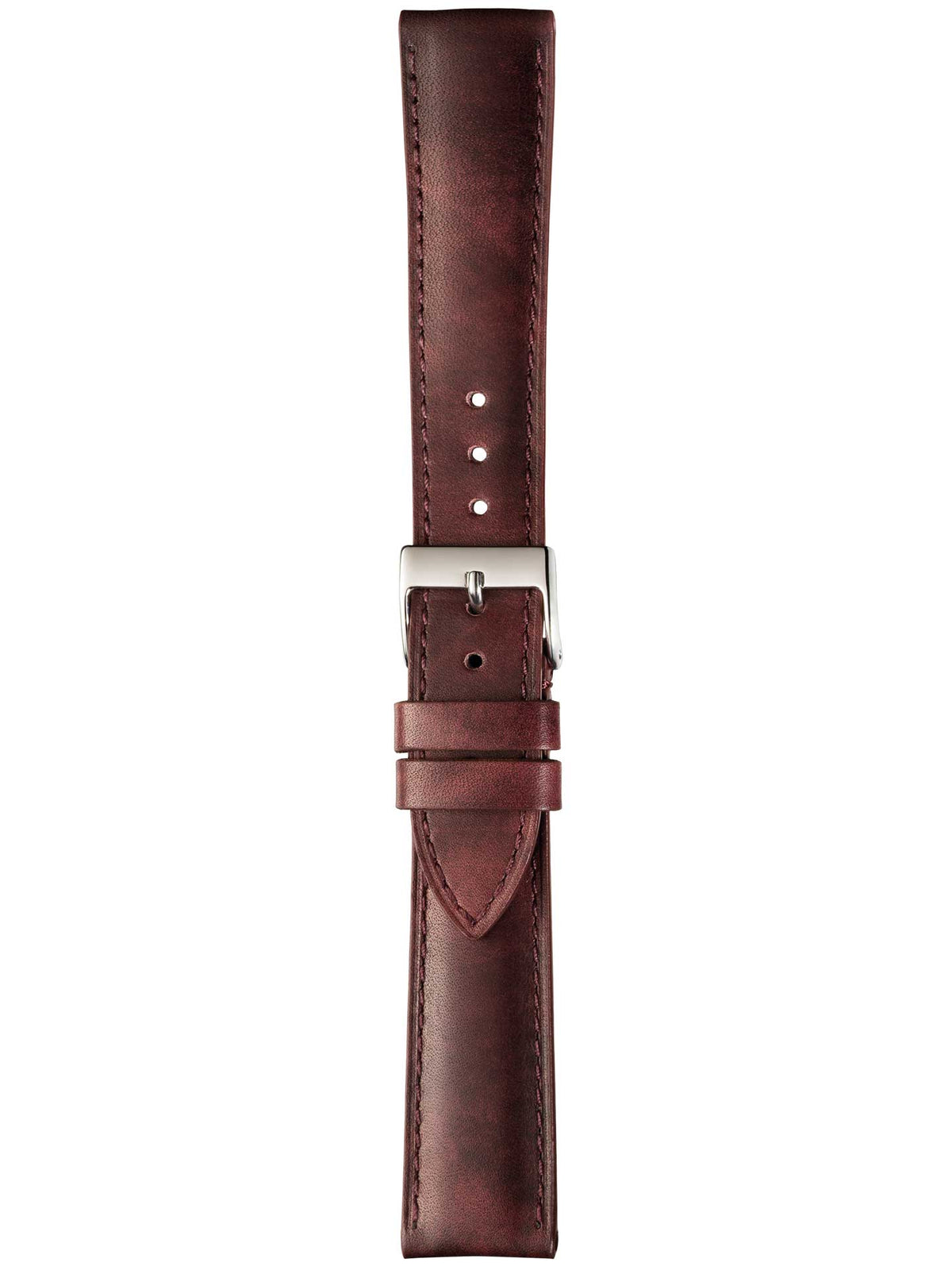 Herzog Florenz Lederarmband Burgund