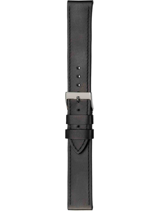 Herzog Florenz Lederarmband Schwarz