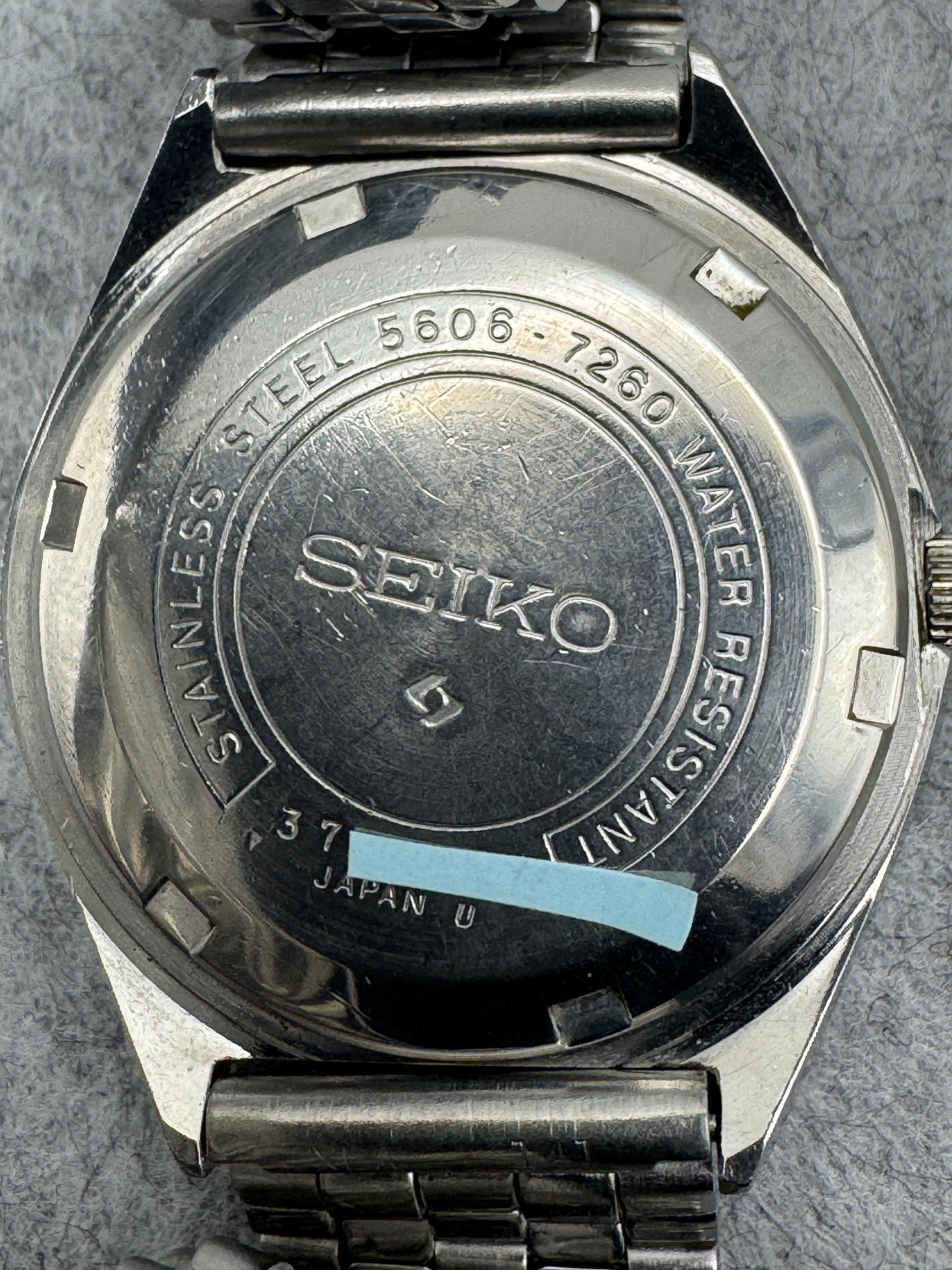 Seiko Lord Matic 5606-7260 – Suwa Seikosha (July 1973) – Japanese