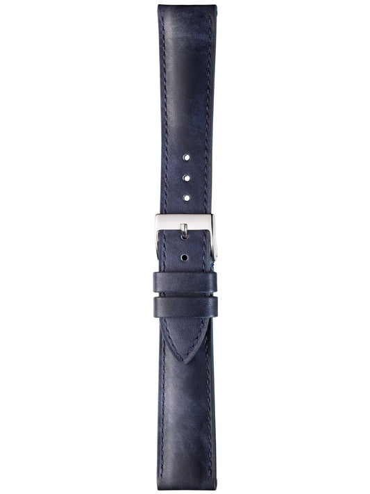 Herzog Florenz Lederarmband Blau