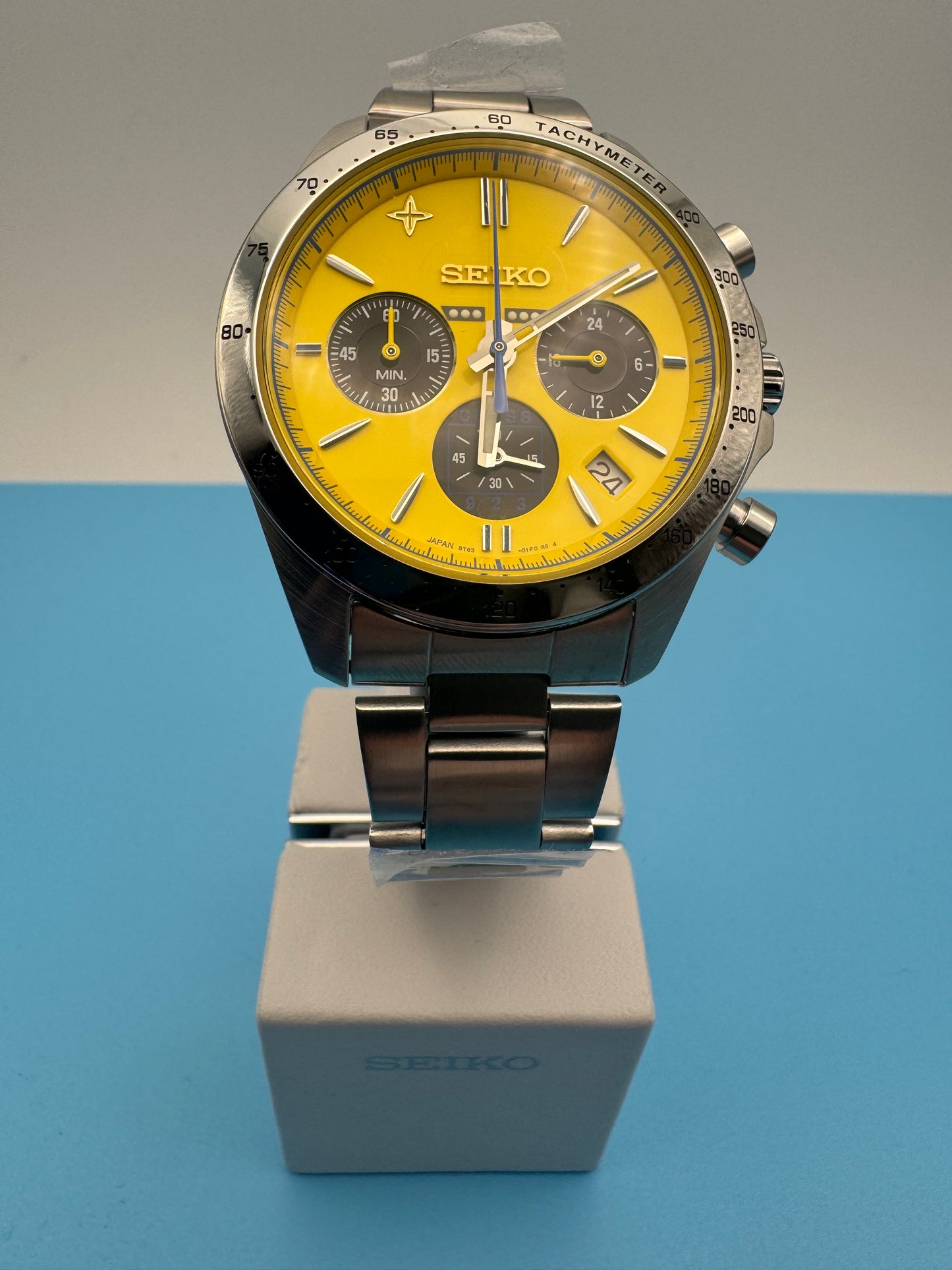 Seiko Chronograph „Dr. Yellow – Class 923 20th Anniversary Limited Edition“ (Ref. 8T63-01E0 / Nr. 426/5000)