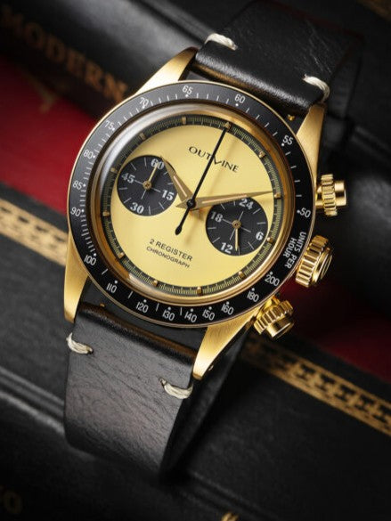 Outline 2 Register Chrono Series I „Lemon“ –  (37,8 mm)