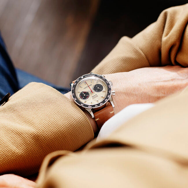 OUTLINE Chronographe à 2 compteurs Série IV « Panda »