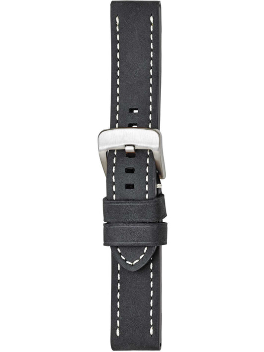 Herzog Pan Lederarmband Schwarz
