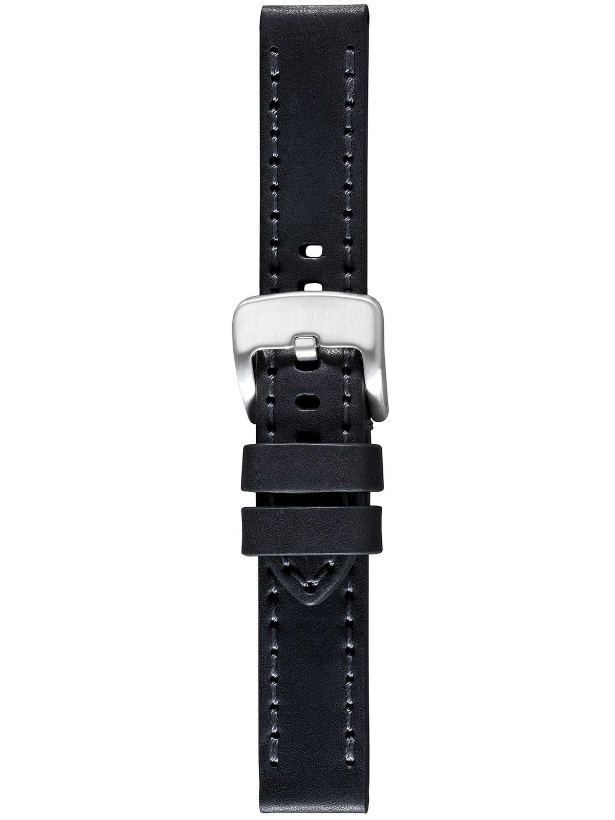Herzog Hunter Lederarmband Schwarz