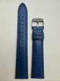 🟦 TEN TO SEN Leather Bracelet Blue – 18 mm (Made in Japan)