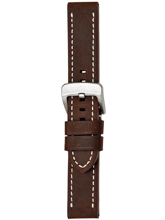 Herzog Pan Lederarmband Dunkelbraun