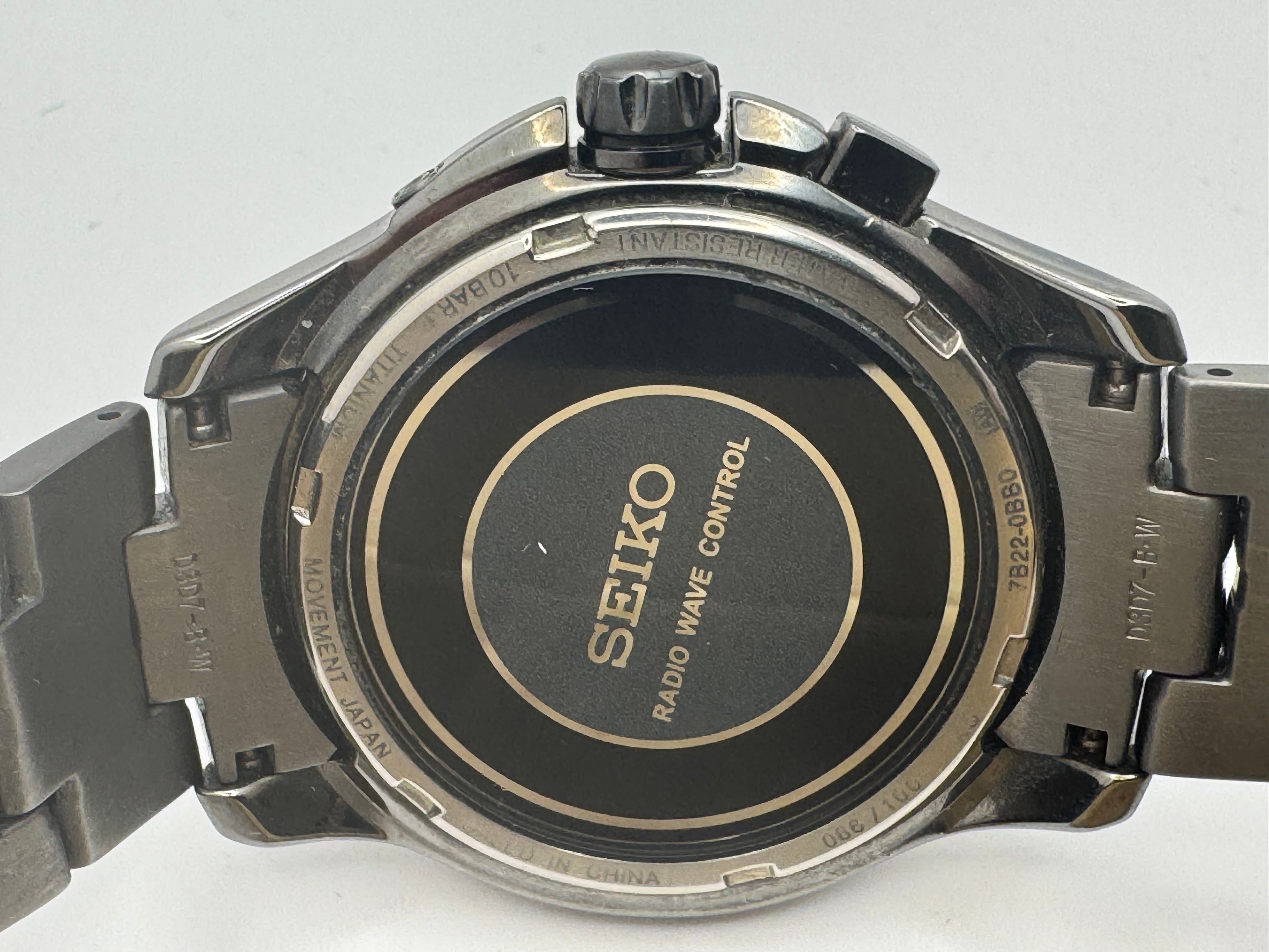 Seiko Radio Wave Control Solar Titanium – Limited Edition (Nr. 66