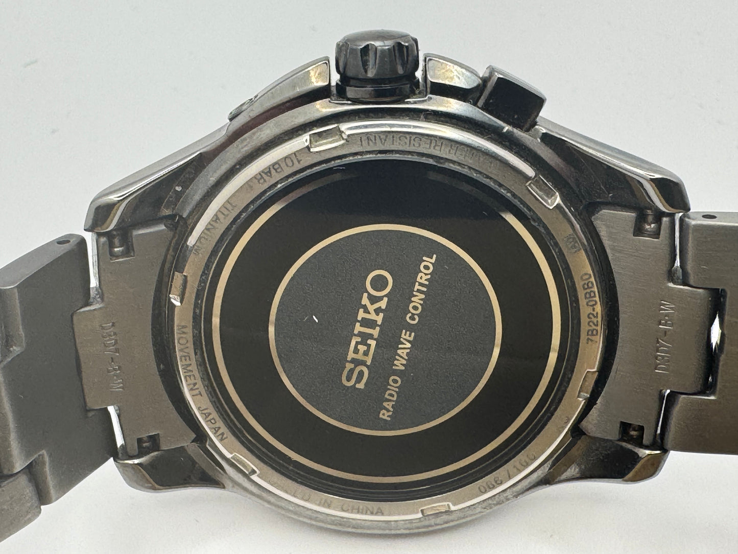 Seiko Radio Wave Control Solar Titanium – Limited Edition (Nr. 66/100, Ref. 7B22-0BB0)