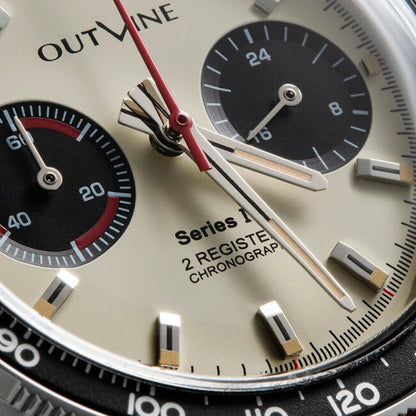 OUTLINE Chronographe à 2 compteurs Série IV « Panda »