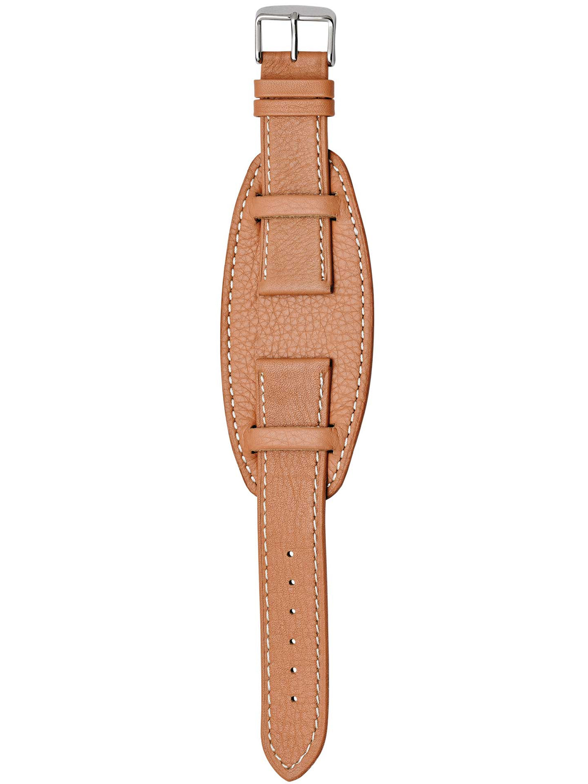 Herzog Flieger Lederarmband Honig